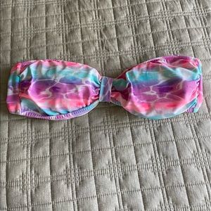 VICTORIA SECRET - Tie Dye Bandeau Swim Top